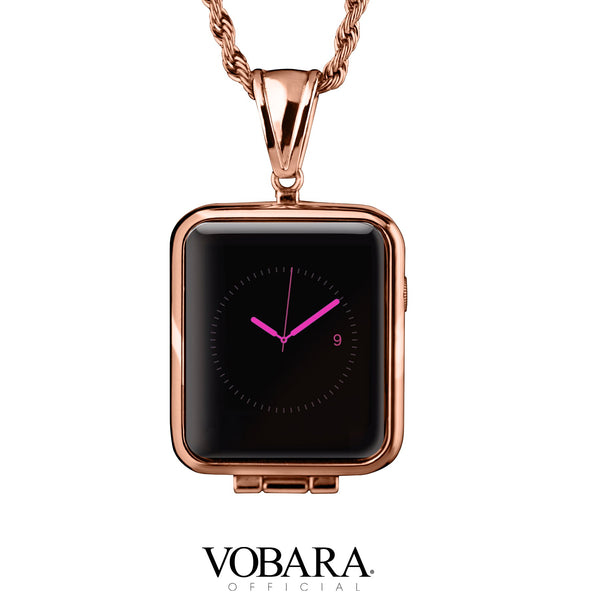 Rose Gold Pendant Case for Apple Watch