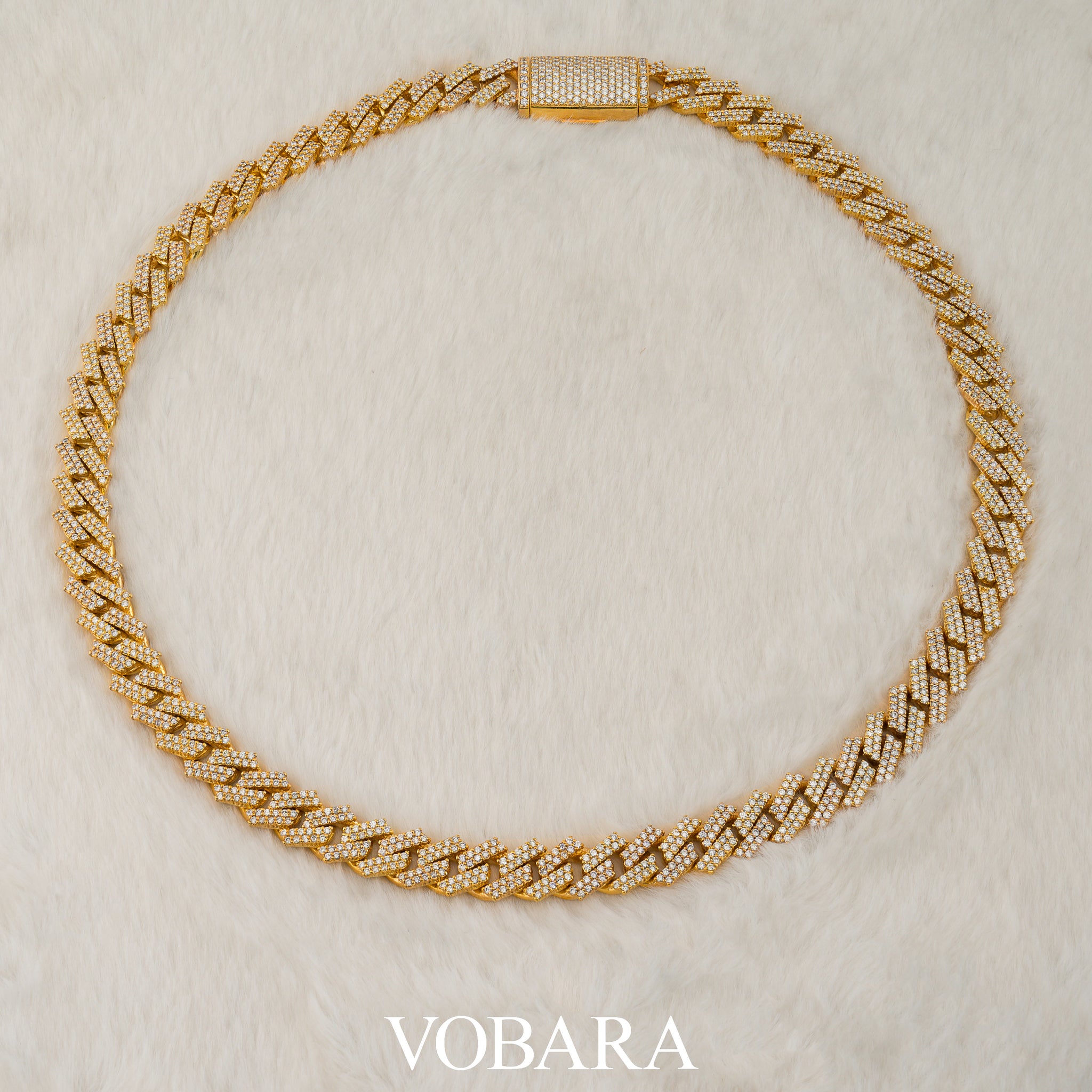 VOBARA Gucci Link Chain Iced Out Vobara Store