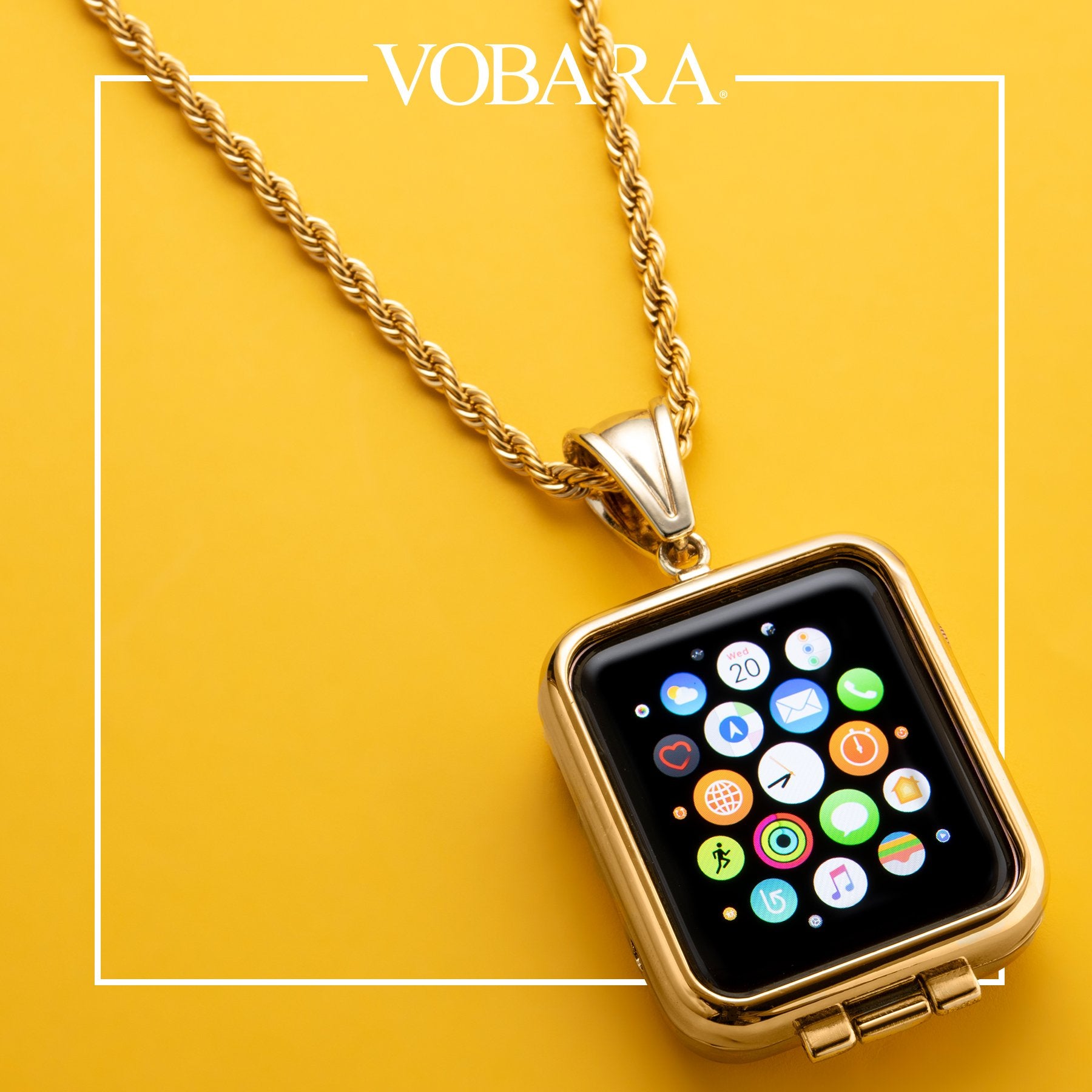 Watch on a deals chain necklace